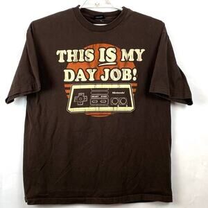 Nintendo Gamer “This is My Day Job” T-Shirt Size XXL
